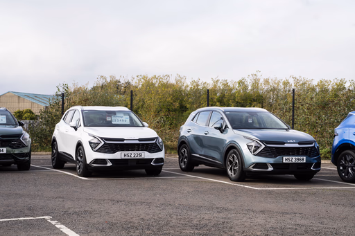 Downeys Kia Newtownards campaign photography