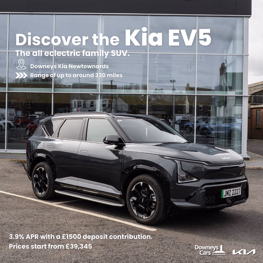 Downeys Kia Newtownards campaign photography