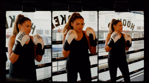 Hooked Boxing Club campaign photography